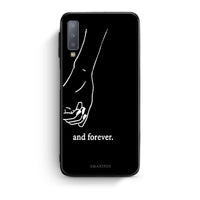 Thumbnail for samsung A7 Always & Forever 2 Θήκη Αγίου Βαλεντίνου από τη Smartfits με σχέδιο στο πίσω μέρος και μαύρο περίβλημα | Smartphone case with colorful back and black bezels by Smartfits