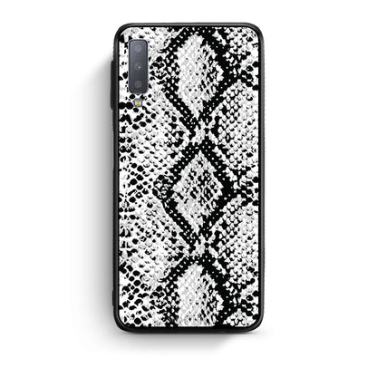 24 - samsung galaxy A7  White Snake Animal case, cover, bumper