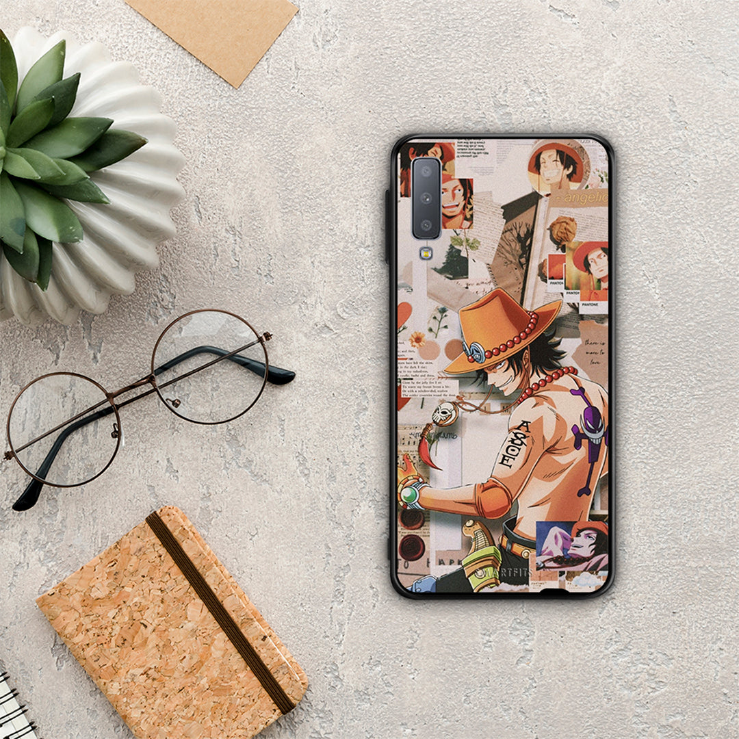 Anime Collage - Samsung Galaxy A7 2018 θήκη