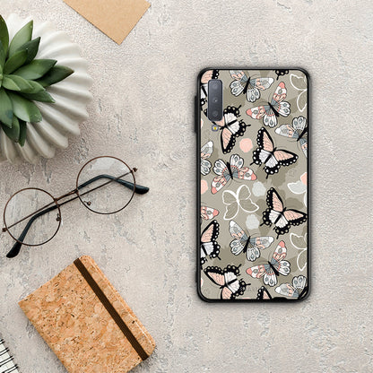 Boho Butterflies - Samsung Galaxy A7 2018 θήκη