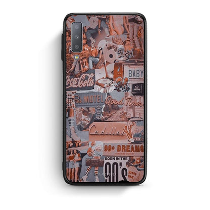 samsung A7 Born In 90s θήκη από τη Smartfits με σχέδιο στο πίσω μέρος και μαύρο περίβλημα | Smartphone case with colorful back and black bezels by Smartfits