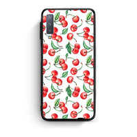 Thumbnail for samsung A7 Cherry Summer θήκη από τη Smartfits με σχέδιο στο πίσω μέρος και μαύρο περίβλημα | Smartphone case with colorful back and black bezels by Smartfits