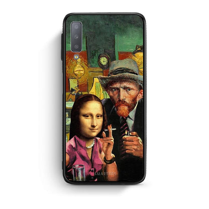 samsung A7 Funny Art θήκη από τη Smartfits με σχέδιο στο πίσω μέρος και μαύρο περίβλημα | Smartphone case with colorful back and black bezels by Smartfits