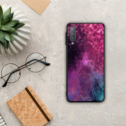 Galactic Aurora - Samsung Galaxy A7 2018 θήκη