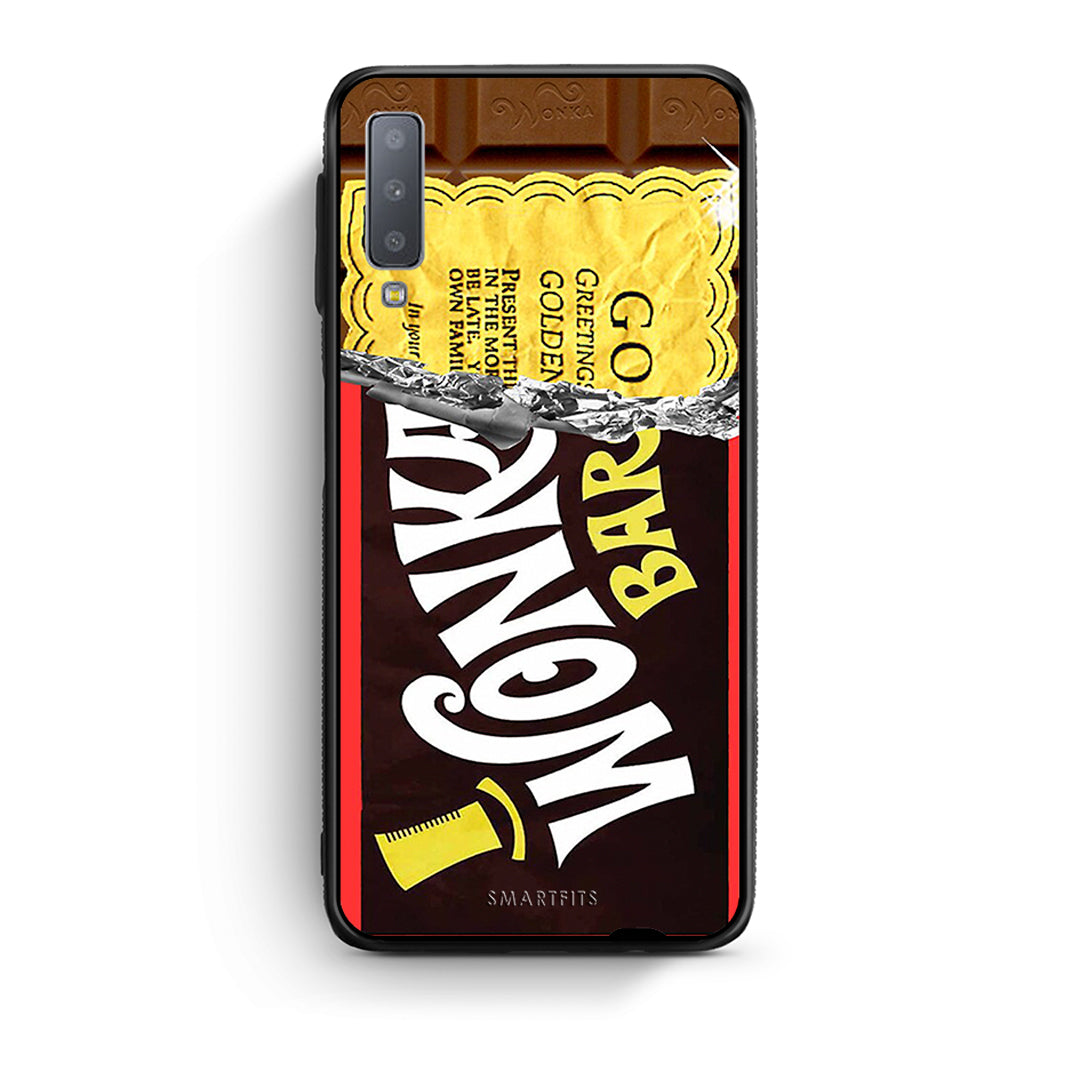 samsung A7 Golden Ticket θήκη από τη Smartfits με σχέδιο στο πίσω μέρος και μαύρο περίβλημα | Smartphone case with colorful back and black bezels by Smartfits