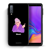 Thumbnail for Θήκη Samsung A7 2018 Grandma Mood Black από τη Smartfits με σχέδιο στο πίσω μέρος και μαύρο περίβλημα | Samsung A7 2018 Grandma Mood Black case with colorful back and black bezels