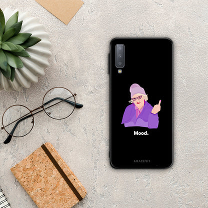 Grandma Mood Black - Samsung Galaxy A7 2018 θήκη