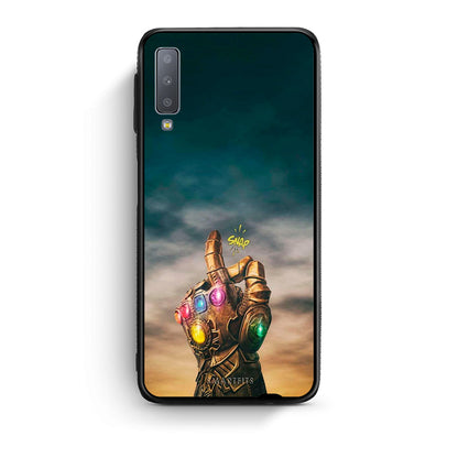 samsung A7 Infinity Snap θήκη από τη Smartfits με σχέδιο στο πίσω μέρος και μαύρο περίβλημα | Smartphone case with colorful back and black bezels by Smartfits