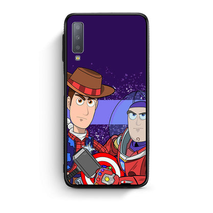 samsung A7 Infinity Story θήκη από τη Smartfits με σχέδιο στο πίσω μέρος και μαύρο περίβλημα | Smartphone case with colorful back and black bezels by Smartfits