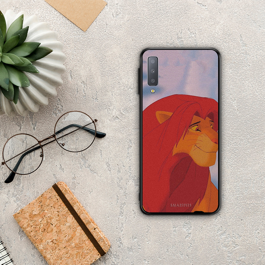 Lion Love 1 - Samsung Galaxy A7 2018 θήκη