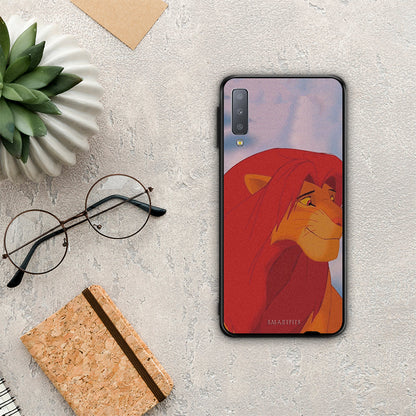 Lion Love 1 - Samsung Galaxy A7 2018 θήκη