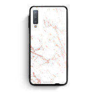 Thumbnail for 116 - samsung galaxy A7  Pink Splash Marble case, cover, bumper