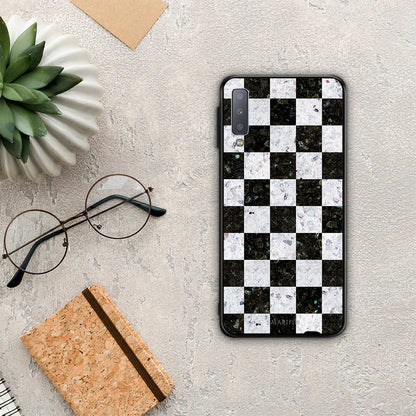 Marble Square Geometric - Samsung Galaxy A7 2018 θήκη