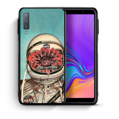 Θήκη Samsung A7 2018 Nasa Bloom από τη Smartfits με σχέδιο στο πίσω μέρος και μαύρο περίβλημα | Samsung A7 2018 Nasa Bloom case with colorful back and black bezels