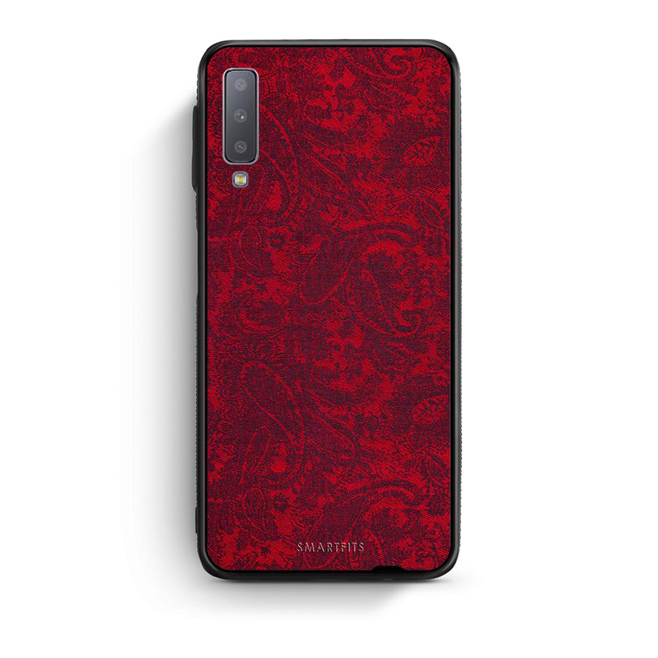 samsung A7 Paisley Cashmere θήκη από τη Smartfits με σχέδιο στο πίσω μέρος και μαύρο περίβλημα | Smartphone case with colorful back and black bezels by Smartfits