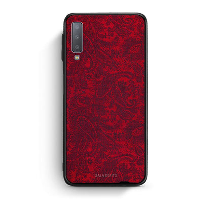 samsung A7 Paisley Cashmere θήκη από τη Smartfits με σχέδιο στο πίσω μέρος και μαύρο περίβλημα | Smartphone case with colorful back and black bezels by Smartfits
