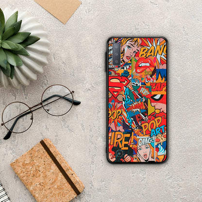 PopArt OMG - Samsung Galaxy A7 2018 θήκη