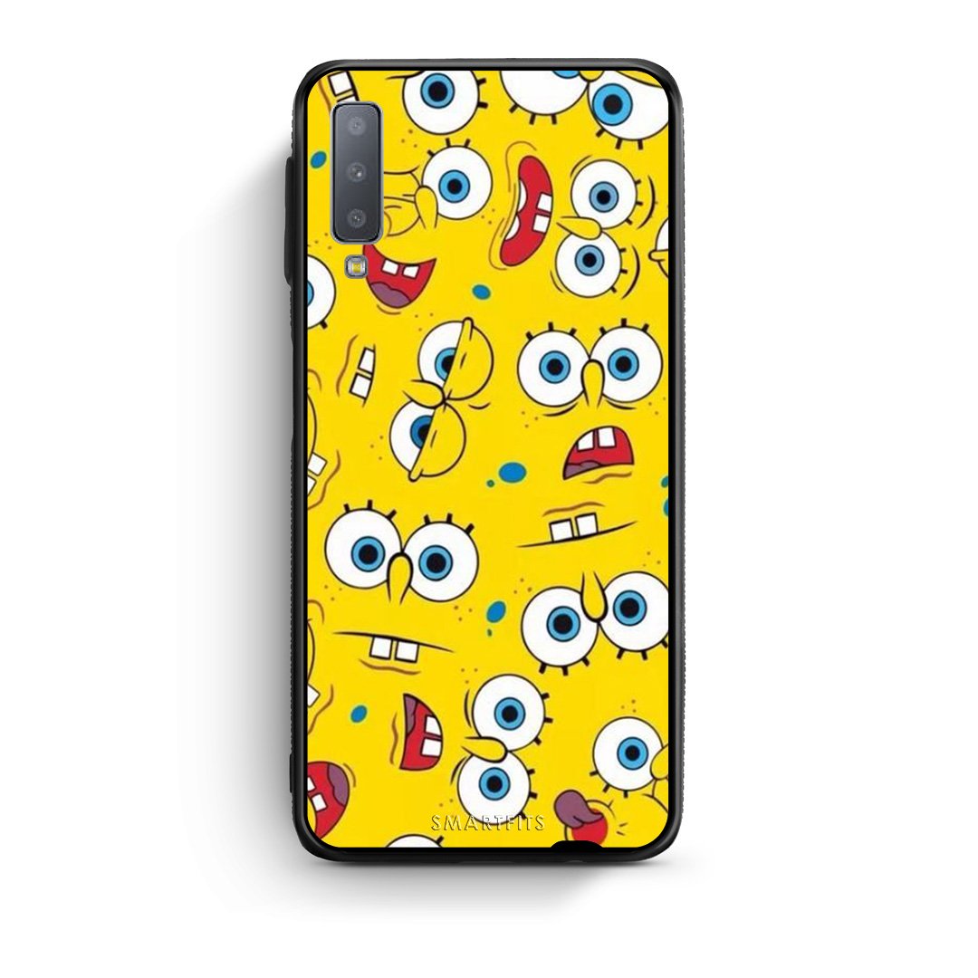 4 - samsung A7 Sponge PopArt case, cover, bumper