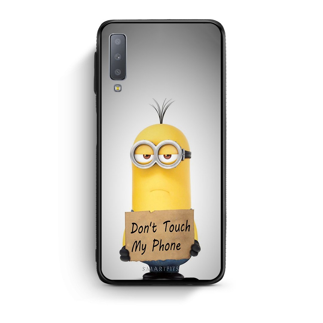 4 - samsung A7 Minion Text case, cover, bumper
