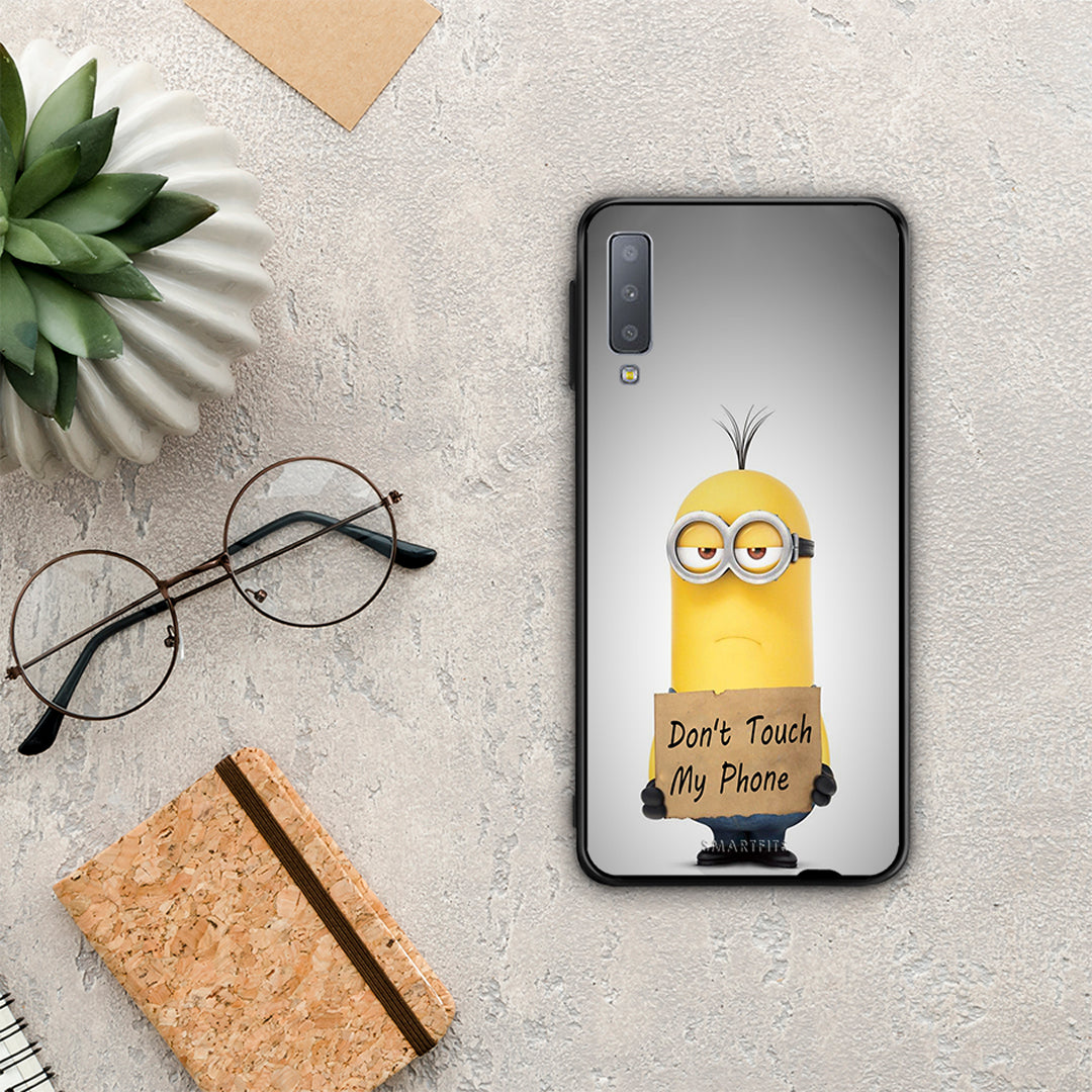 Text Minion - Samsung Galaxy A7 2018 θήκη