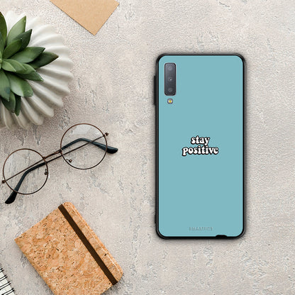 Text Positive - Samsung Galaxy A7 2018 θήκη