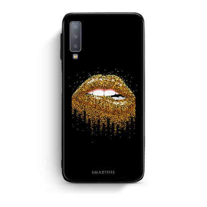 4 - samsung A7 Golden Valentine case, cover, bumper