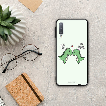 Valentine Rex - Samsung Galaxy A7 2018 θήκη