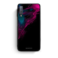 Thumbnail for 4 - samsung A7 Pink Black Watercolor case, cover, bumper