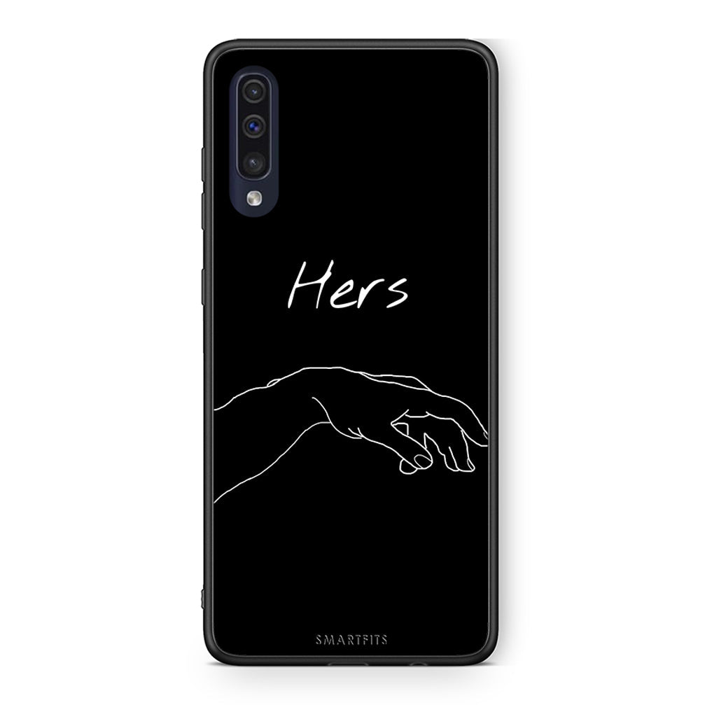 Samsung A70 Aeshetic Love 1 Θήκη Αγίου Βαλεντίνου από τη Smartfits με σχέδιο στο πίσω μέρος και μαύρο περίβλημα | Smartphone case with colorful back and black bezels by Smartfits