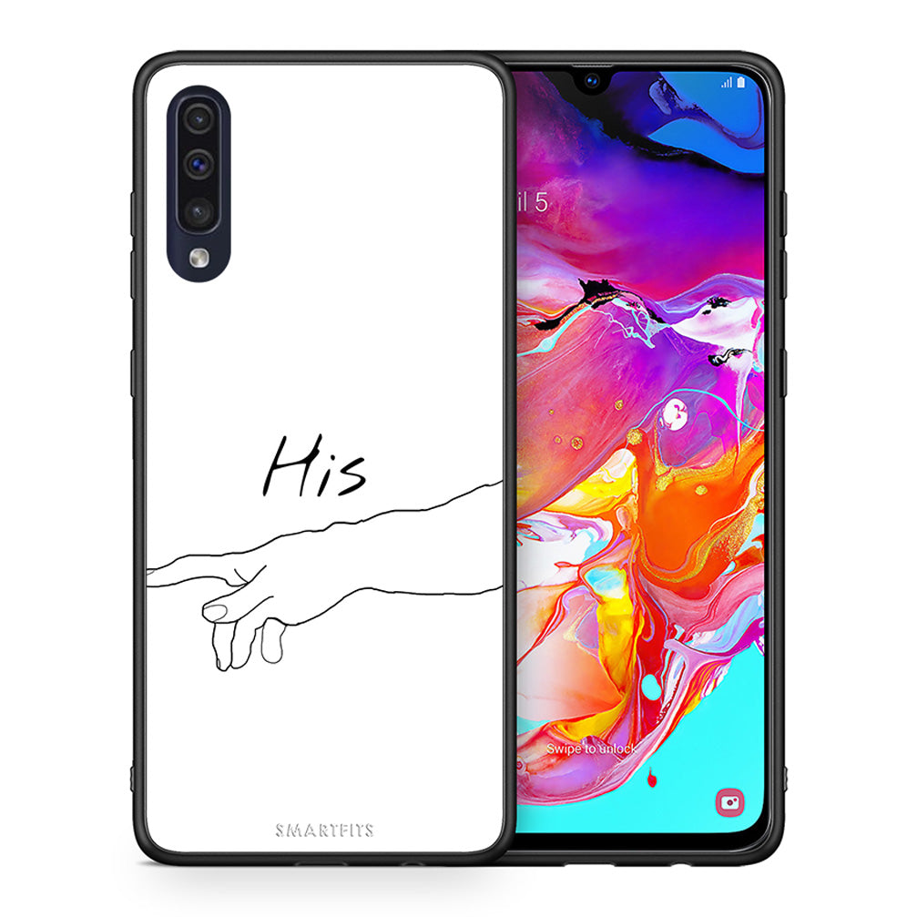 Θήκη Αγίου Βαλεντίνου Samsung A70 Aeshetic Love 2 από τη Smartfits με σχέδιο στο πίσω μέρος και μαύρο περίβλημα | Samsung A70 Aeshetic Love 2 case with colorful back and black bezels