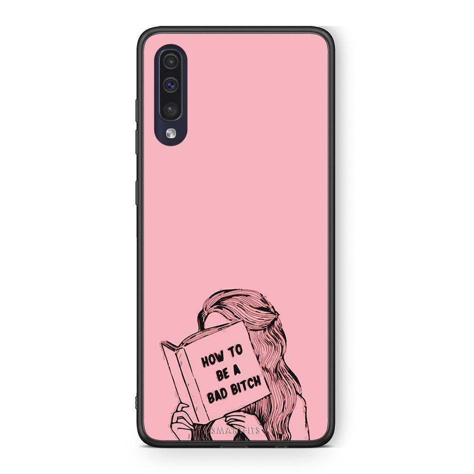 Samsung A70 Bad Bitch θήκη από τη Smartfits με σχέδιο στο πίσω μέρος και μαύρο περίβλημα | Smartphone case with colorful back and black bezels by Smartfits