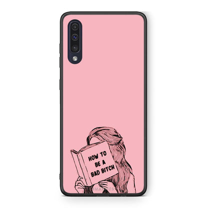 Samsung A70 Bad Bitch θήκη από τη Smartfits με σχέδιο στο πίσω μέρος και μαύρο περίβλημα | Smartphone case with colorful back and black bezels by Smartfits