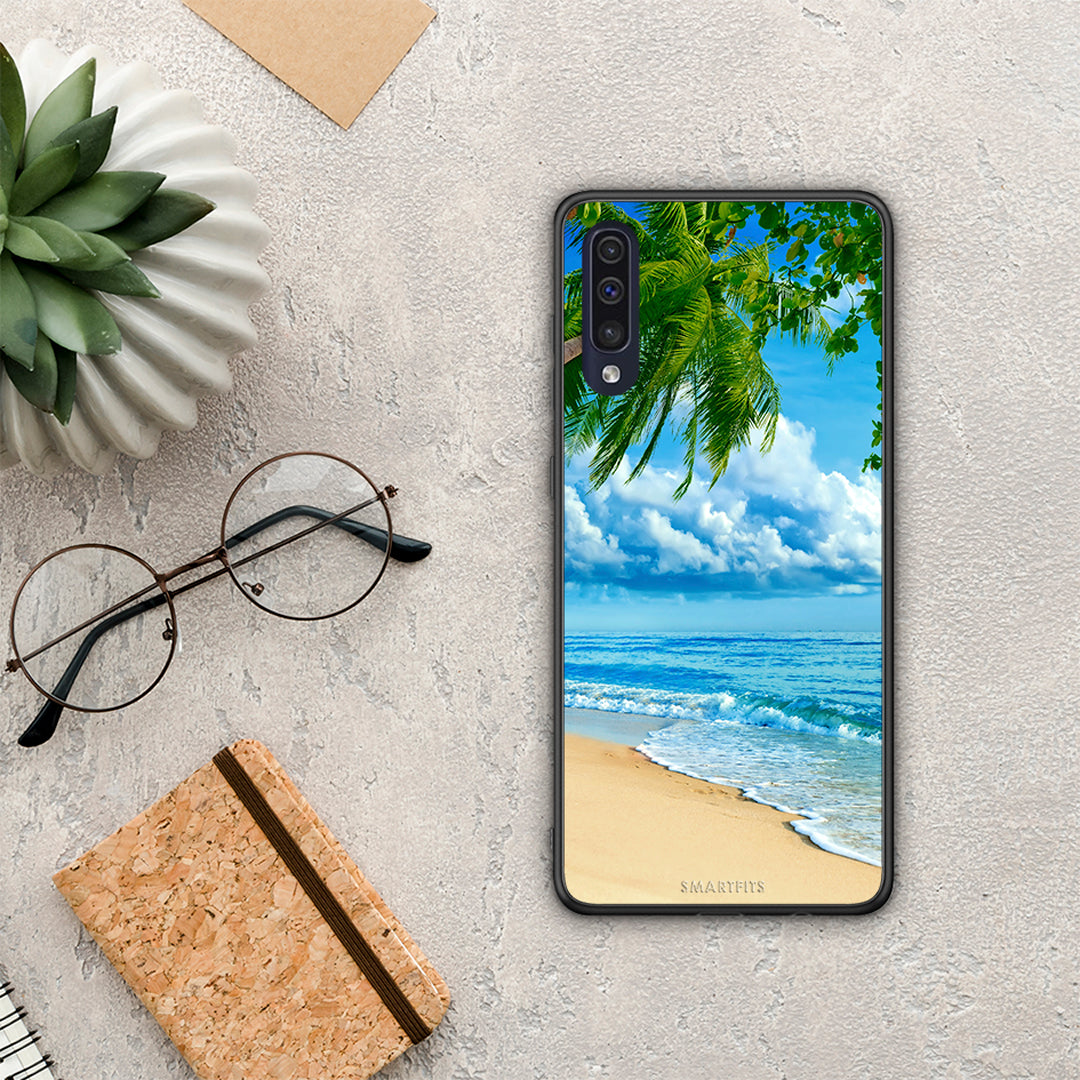 Beautiful Beach - Samsung Galaxy A70 θήκη