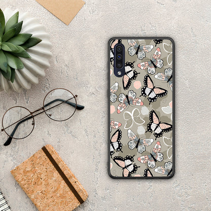 Boho Butterflies - Samsung Galaxy A70 θήκη