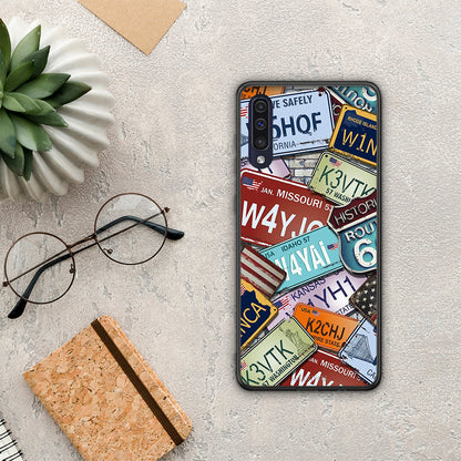 Car Plates - Samsung Galaxy A70 θήκη