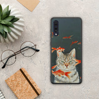 Thumbnail for Cat Goldfish - Samsung Galaxy A70 θήκη