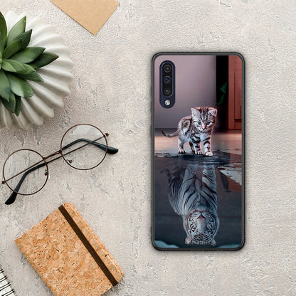 Cute Tiger - Samsung Galaxy A70 θήκη