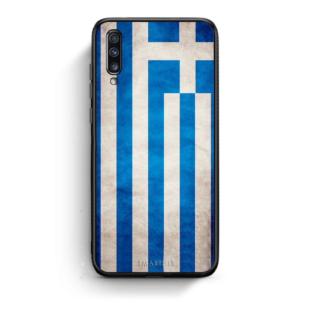 4 - Samsung A70 Greece Flag case, cover, bumper