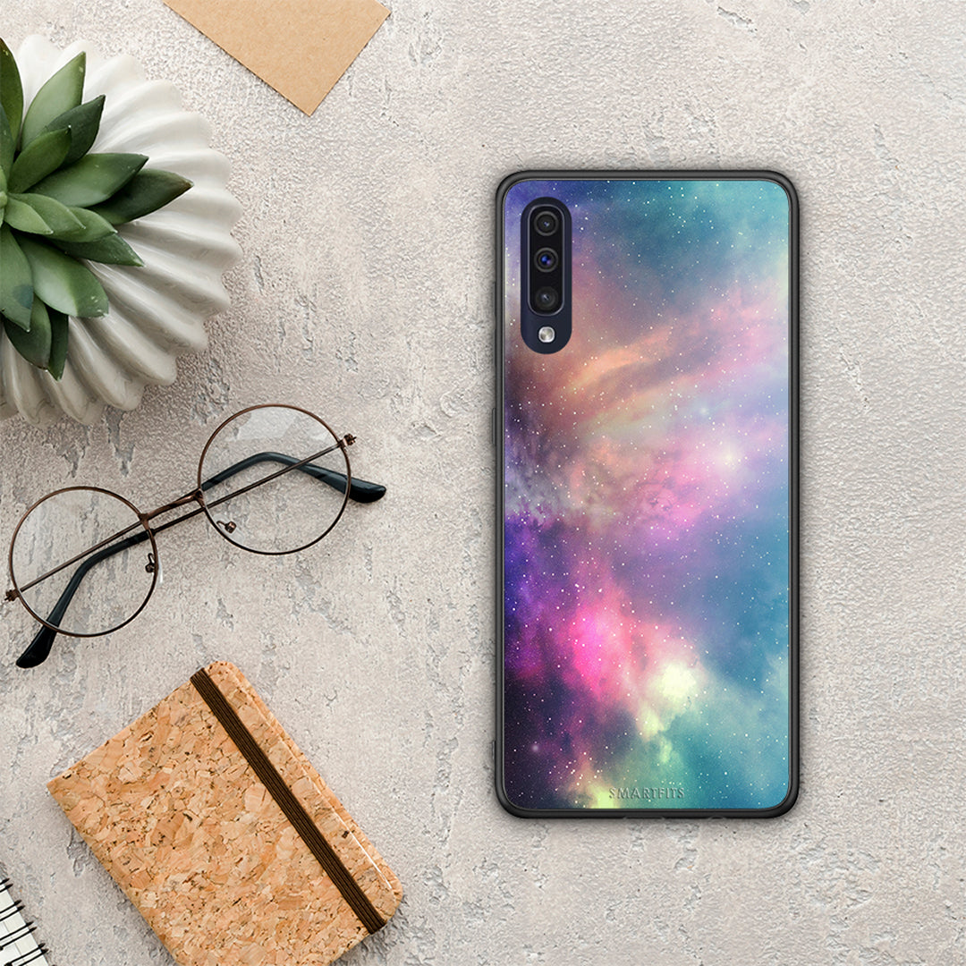 Galactic Rainbow - Samsung Galaxy A70 θήκη