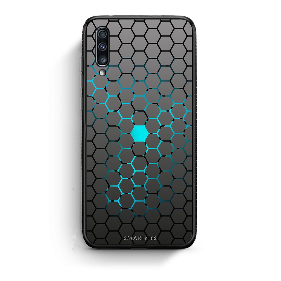 40 - Samsung A70  Hexagonal Geometric case, cover, bumper