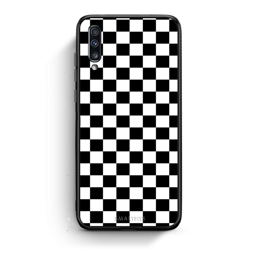 4 - Samsung A70 Squares Geometric case, cover, bumper