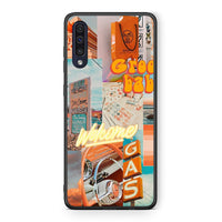Thumbnail for Samsung A70 Groovy Babe Θήκη Αγίου Βαλεντίνου από τη Smartfits με σχέδιο στο πίσω μέρος και μαύρο περίβλημα | Smartphone case with colorful back and black bezels by Smartfits