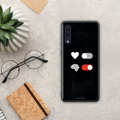 Heart Vs Brain - Samsung Galaxy A70 θήκη
