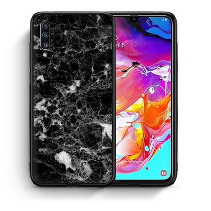 Θήκη Samsung A70 Male Marble από τη Smartfits με σχέδιο στο πίσω μέρος και μαύρο περίβλημα | Samsung A70 Male Marble case with colorful back and black bezels
