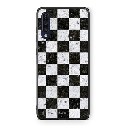 4 - Samsung A70 Square Geometric Marble case, cover, bumper