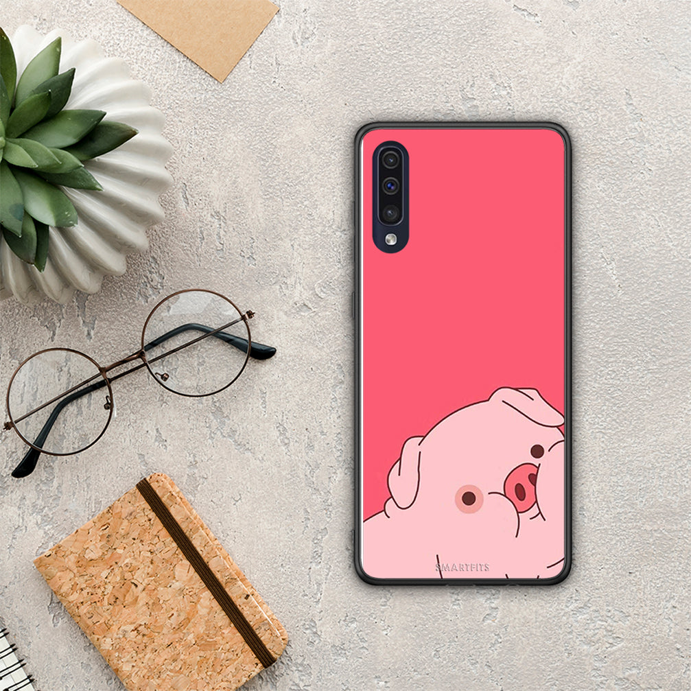 Pig Love 1 - Samsung Galaxy A70 θήκη