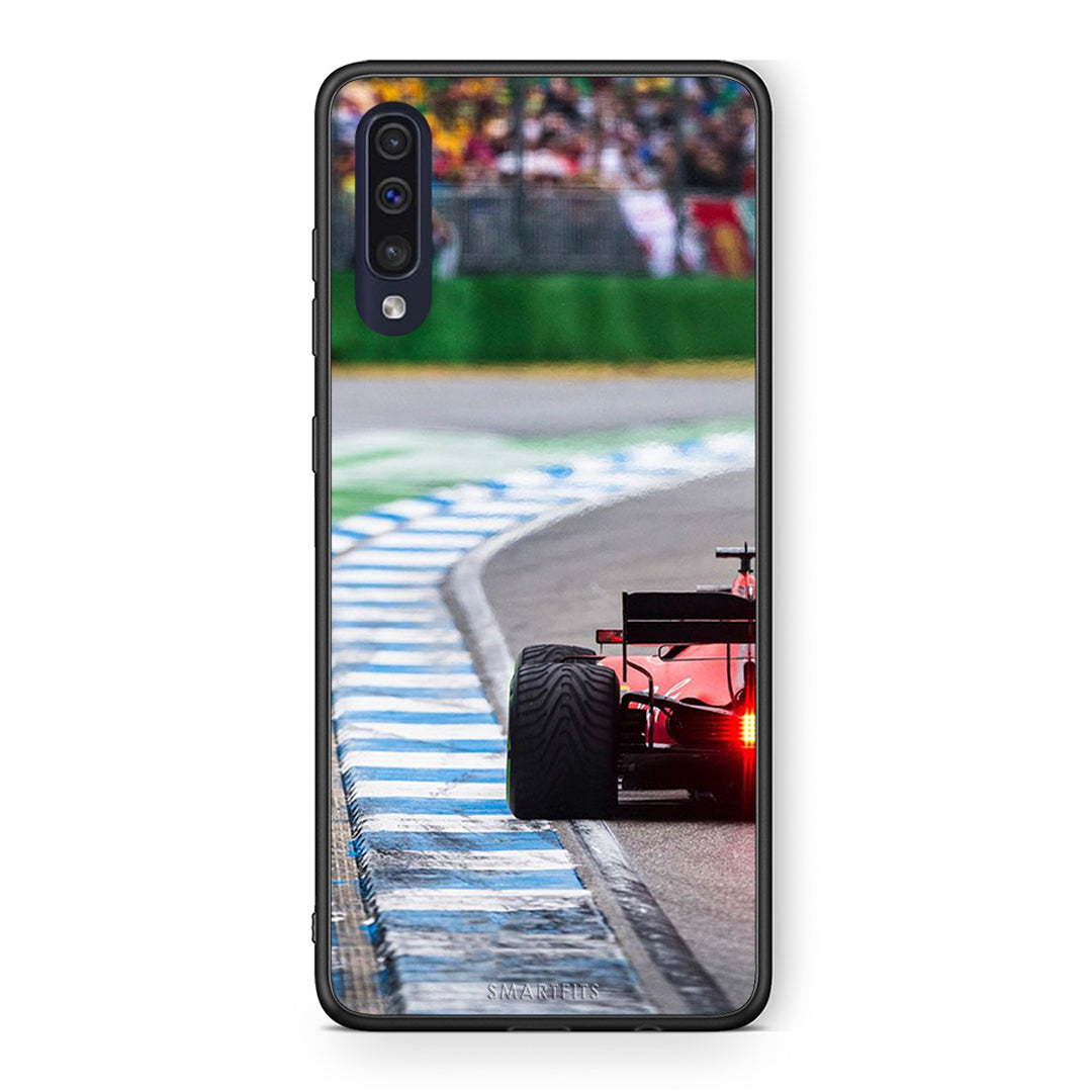 Samsung A70 Racing Vibes θήκη από τη Smartfits με σχέδιο στο πίσω μέρος και μαύρο περίβλημα | Smartphone case with colorful back and black bezels by Smartfits