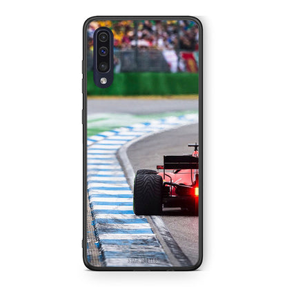 Samsung A70 Racing Vibes θήκη από τη Smartfits με σχέδιο στο πίσω μέρος και μαύρο περίβλημα | Smartphone case with colorful back and black bezels by Smartfits