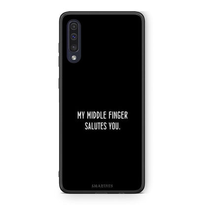 Samsung A70 Salute θήκη από τη Smartfits με σχέδιο στο πίσω μέρος και μαύρο περίβλημα | Smartphone case with colorful back and black bezels by Smartfits