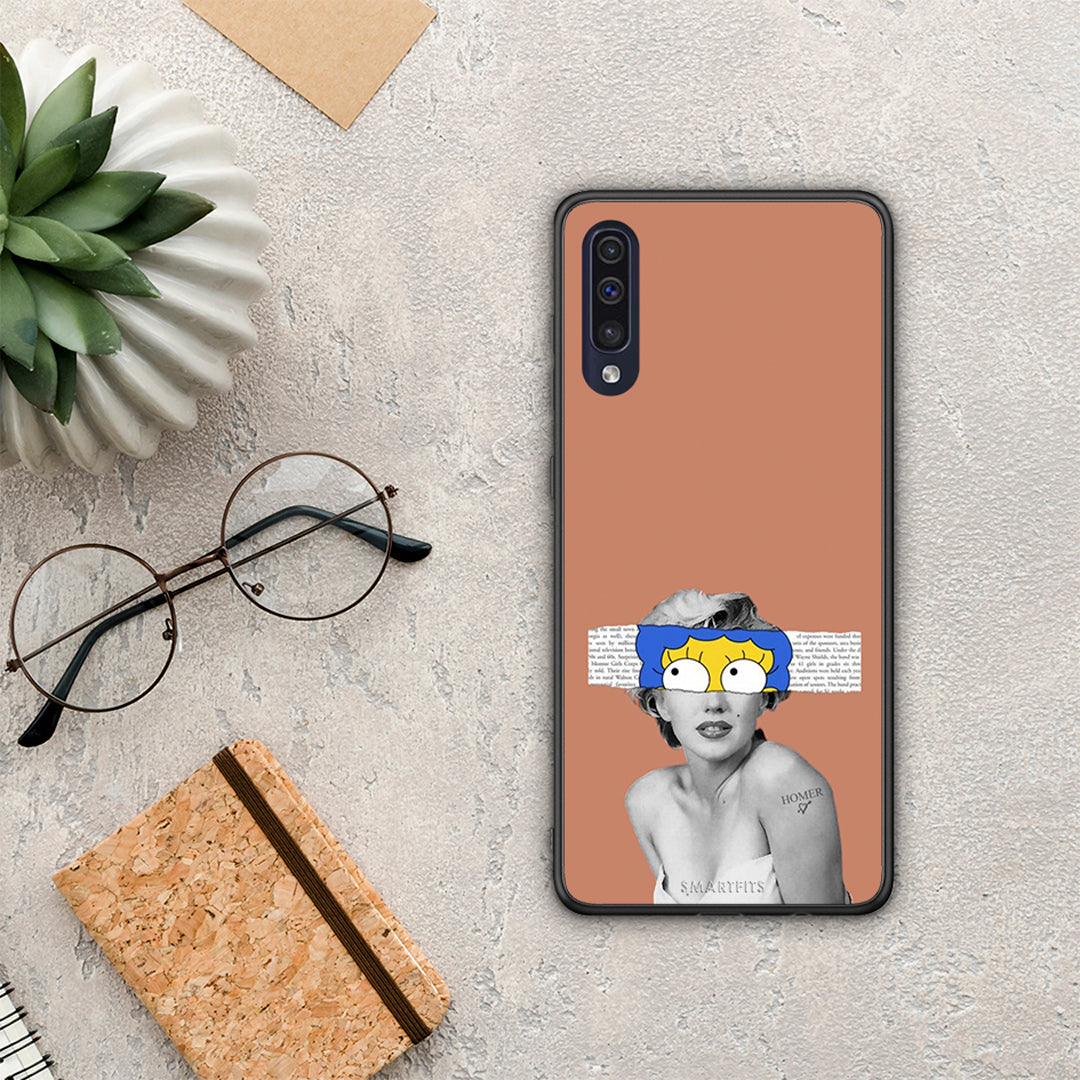 Sim Merilyn - Samsung Galaxy A70 θήκη